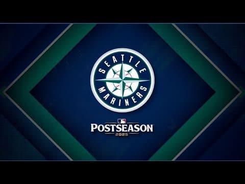 Mariners ALDS press conference ahead of Game 1