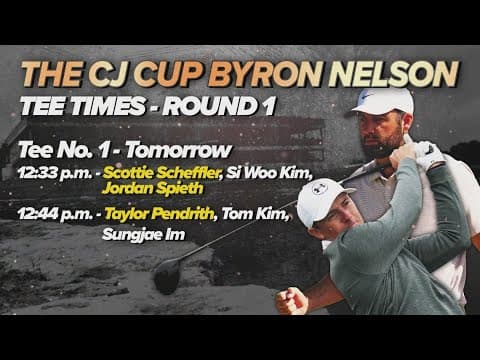 North Texas locals headline The CJ CUP Byron Nelson