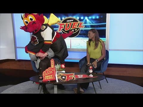 Nitro shows off Indy Fuel's new jerseys with team owner ahead Friday's season opener