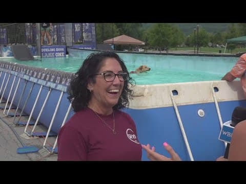 Making a splash at Dog Daze in Farragut!