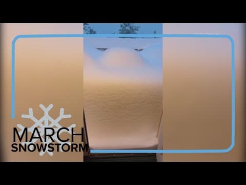 More than 30 inches of fresh snow in Nederland