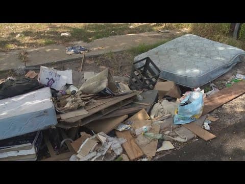 Fifth Ward residents sick and tired of people using their neighborhood as dumping ground