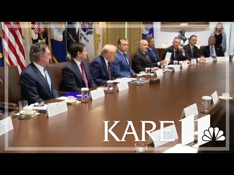 Trump says he wants death penalty for DC murderers during Cabinet meeting