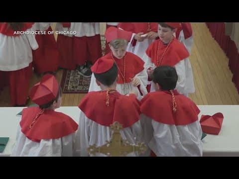 Chicago students who created 'mock conclave' meet the pope in Rome