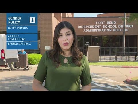 Fort Bend ISD board to discuss controversial gender policy