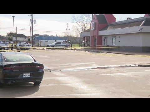 Two suspects wanted after man shot, killed outside SW Houston Jack in the Box
