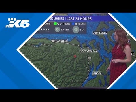 Earthquake shakes residents near Port Angeles