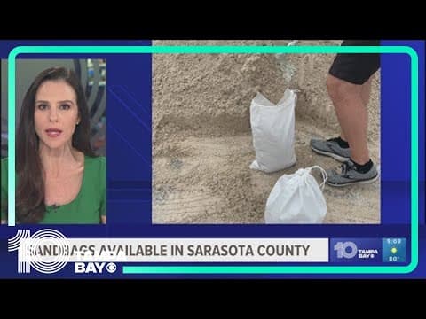 Sandbag sites open across Sarasota County