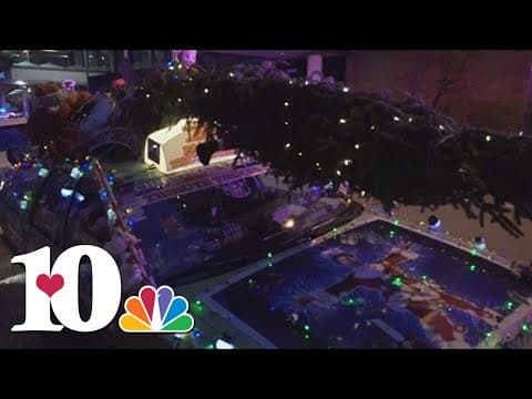 First 'Light of Love' parade drives by ETCH, Fort Sanders Hospital