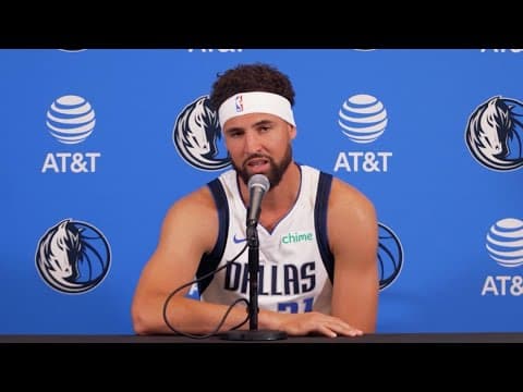 Klay Thompson full press conference | 2024-25 Dallas Mavericks Media Day
