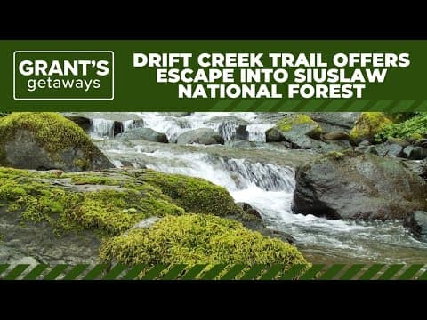 Coast Range near Lincoln City offers perfect rainy day hike