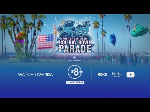 Holiday Bowl Parade 2022 Live Stream from San Diego