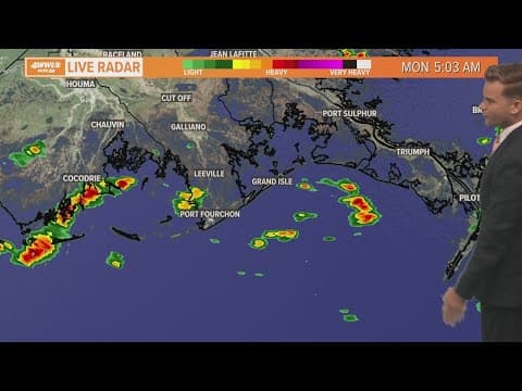 Weather: Breezy Monday with a few showers, extreme heat through the week