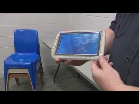 Harris County jail testing tablets to connect inmates with family, friends