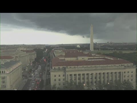 Storms cause power outages in DMV Wednesday night