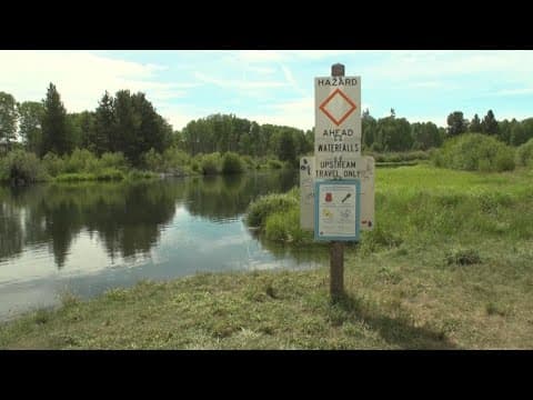 Oregon authorities give update on deadly waterfall accident