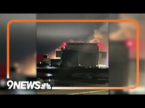 Fire rages at nuclear submarine shipyard in Britain; 2 hospitalized