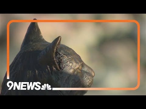 Sculpture memorializes thousands of pets lost in the Marshall Fire