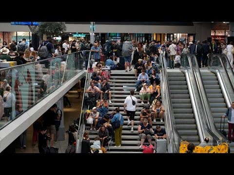 Saboteurs paralyze French high-speed rail network hours before start of Olympics