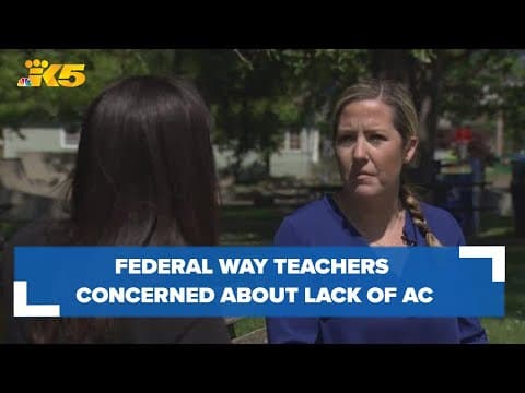 Teachers raise concerns about lack of air conditioning in the classroom