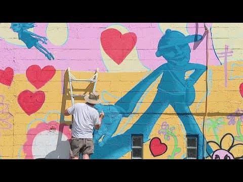 'Sowing seeds': A artist's powerful message through a mural in south Columbus