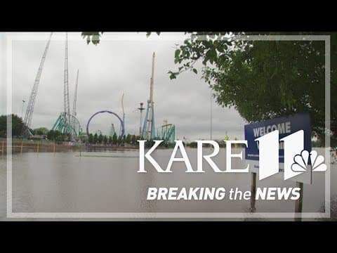 ValleyFair mostly open despite flooded parking lot, three rides under 14 feet of water
