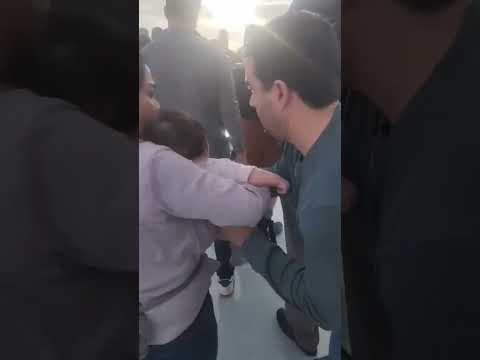 Passenger Video Shows Evacuation From American Airlines Plane on Fire at Denver Airport