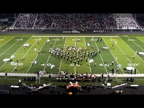 DeSoto High School Marching Band halftime performance (October 11, 2024)