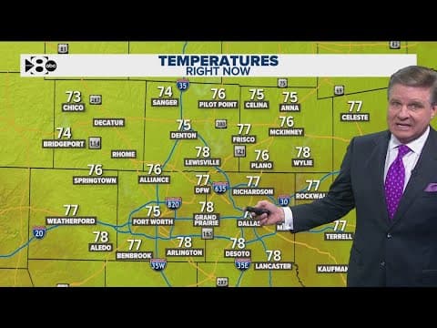 DFW Weather: Nice, calm temps across North Texas are here, will they stick around for Mother's Day?