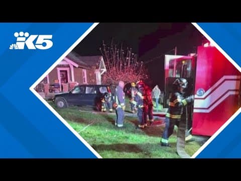 Pet likely started fire in home near Gig Harbor, officials say