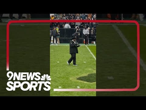 Deion Sanders addresses Colorado crowd before rainy spring game: Goal is a bowl game