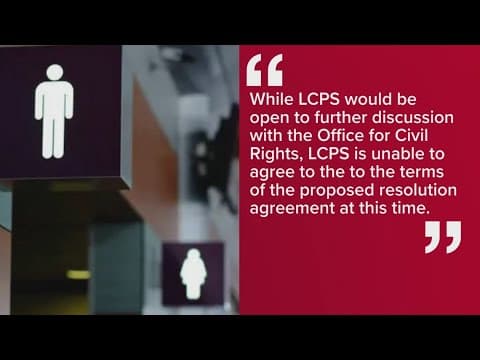 LCPS pushes back against deadline to change gender policies