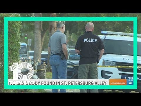 Police identify body of woman found dead in St. Pete alley