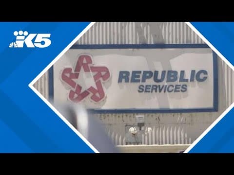 Republic Services resuming garbage collection in King, Snohomish counties on July 21