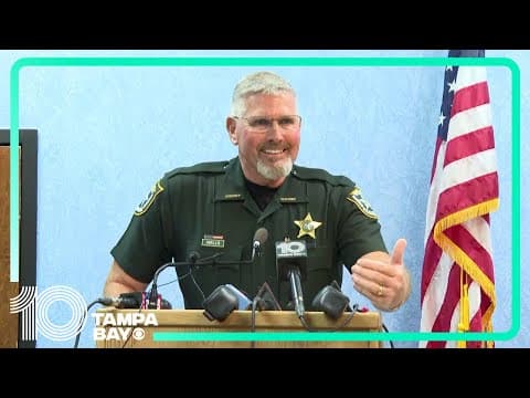 Manatee County Sheriff gives details on Bradenton shooting involving deputy