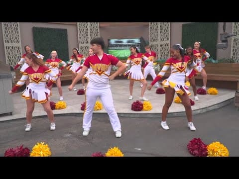 Friday morning cheer | Monte Vista High cheer team shows off their moves