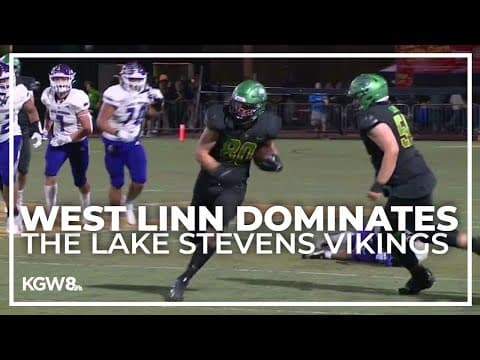 West Linn dominates Washington's top-ranked team | Friday Night Football