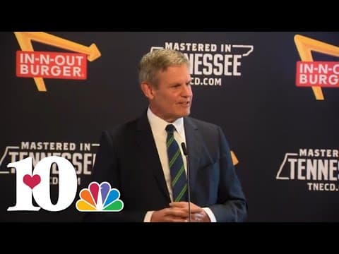 Gov. Bill Lee announces In-N-Out is coming to Tennessee