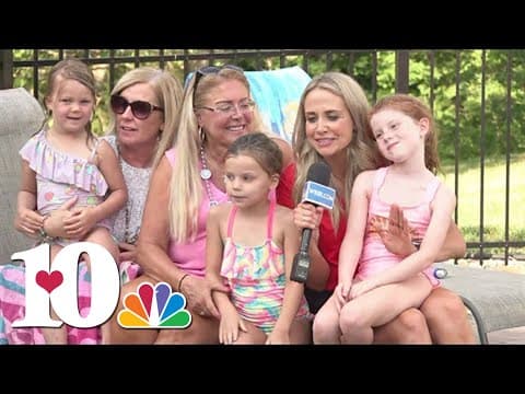 Backyard BBQ: WBIR joins Karns family for fun in their backyard