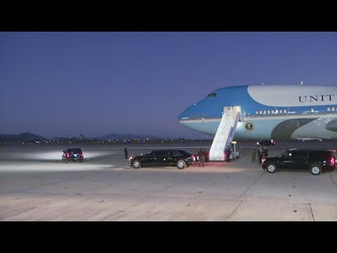 'The Beast' departs from MCAS Miramar in San Diego to Oceanside