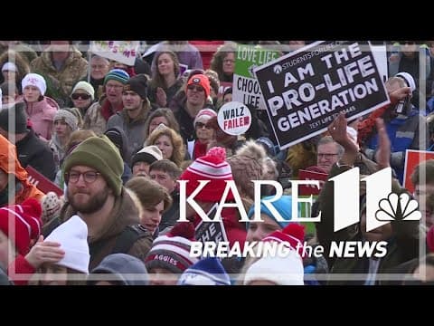 Anti-abortion groups march at State Capitol