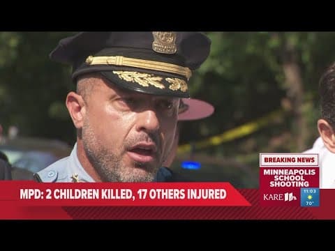Minneapolis church school shooting: Mayor Frey, MPD Chief O'Hara give update about Catholic school s