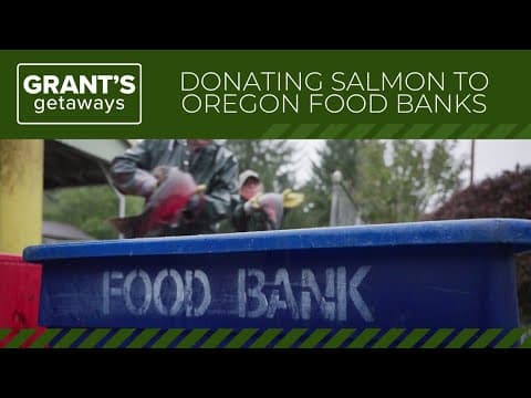 Oregon fishery donates returning salmon to food banks | Grant's Getaways