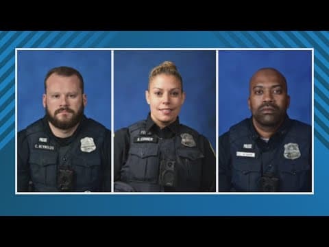 Three DC officers honored for working together to arrest man who allegedly stole a police car