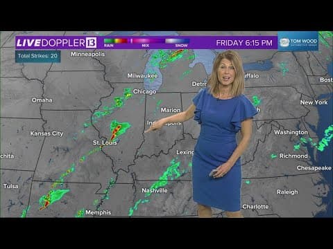 Live Doppler 13 Forecast | 6 p.m. update, Oct. 27, 2023