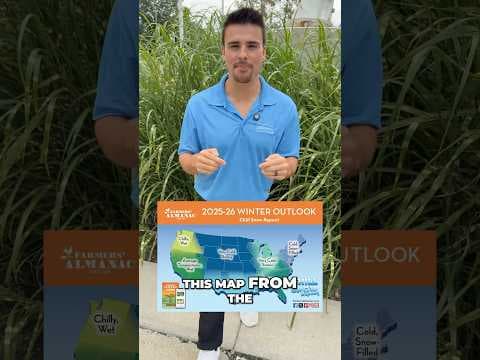 Farmers’ Almanac winter prediction for 2025-26