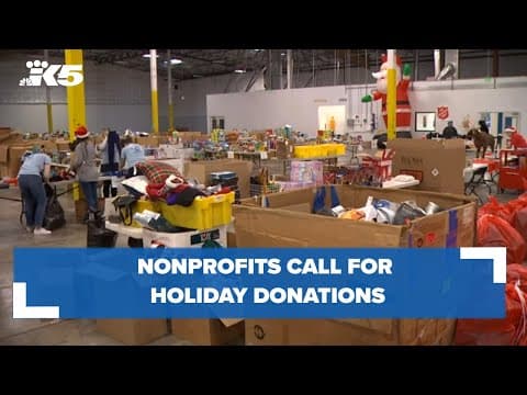 Western Washington nonprofits calling for holiday donations