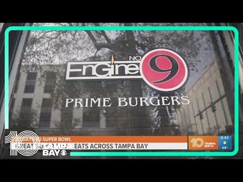 Great Super Bowl Eats: Engine No. Nine | "The Saint" burger