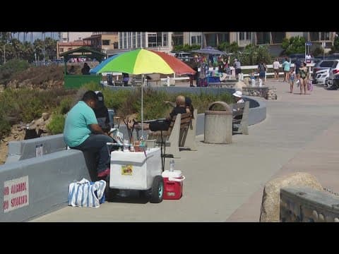 San Diego to begin full enforcement of sidewalk vending ordinance along beach areas