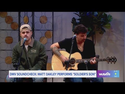 DMV Native & Country Music Artist Matt Oakley honors military families in his song 'Soldier’s Son'